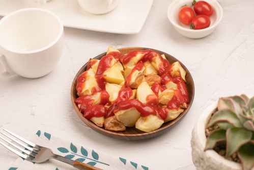 設圖油炸土豆特色小吃餐飲美食攝影圖 攝影